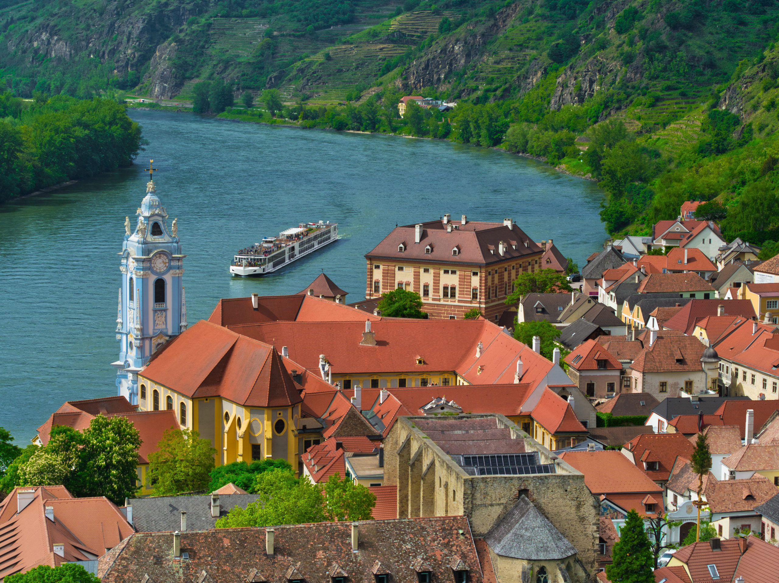 A stop on one of the Viking Christmas Markets cruises