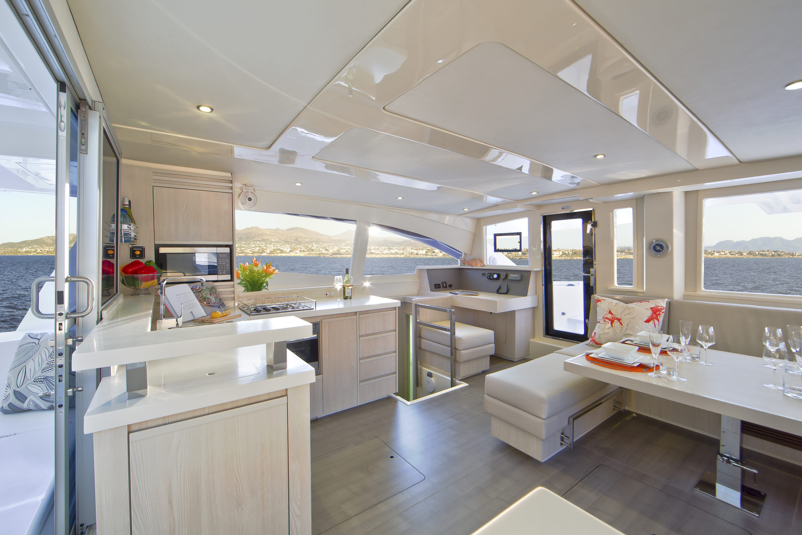 The Moorings yacht galley