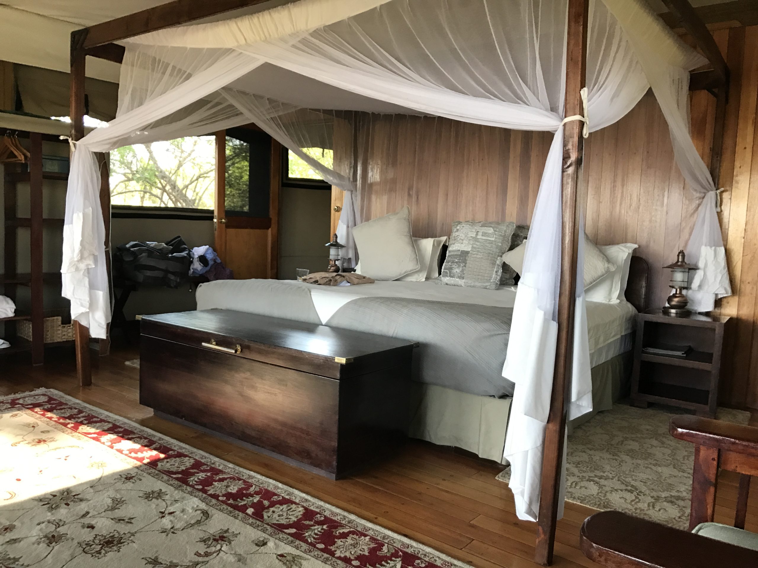 Camp Bedroom on safari