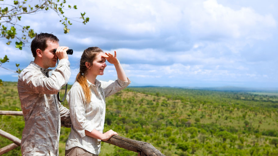 Couple Safari Travel