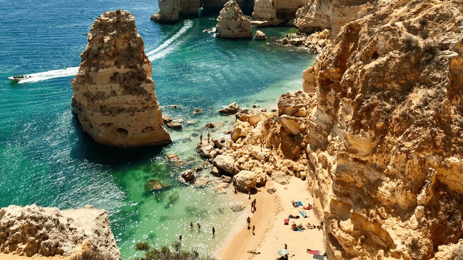 cliffs of the Algarve