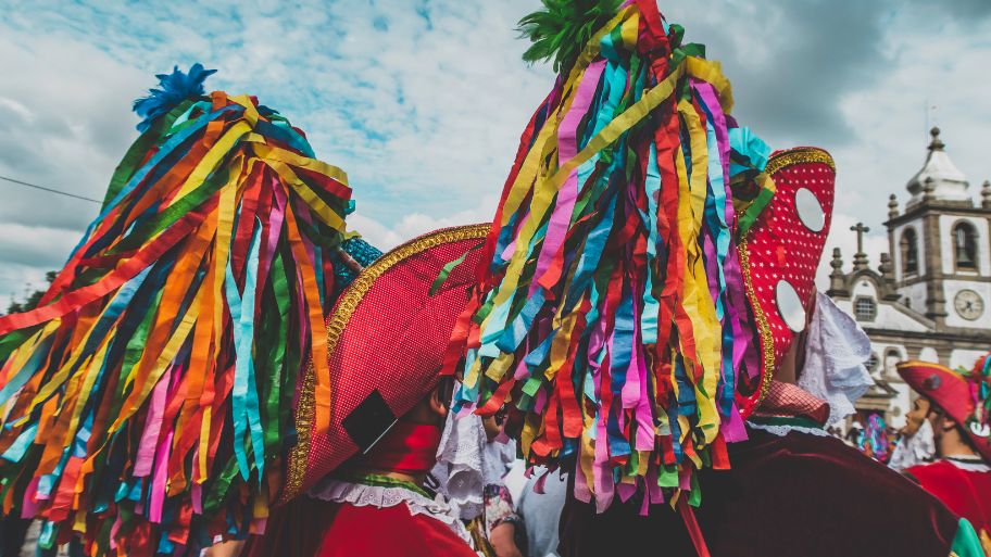 traditional festival of São João in countryside of Portugal, Sobrado