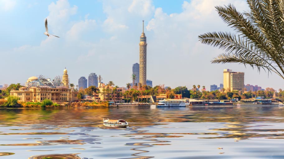 Beautiful View of Cairo Tower