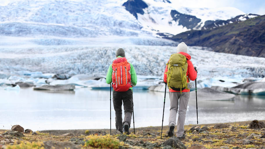 People on Adventure Travel on Iceland