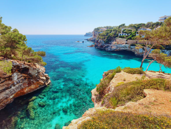 Cala Santanyi Mallorca Spain