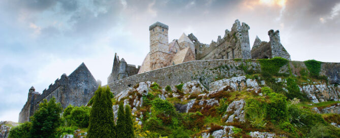 Rock of Cashel in Ireland