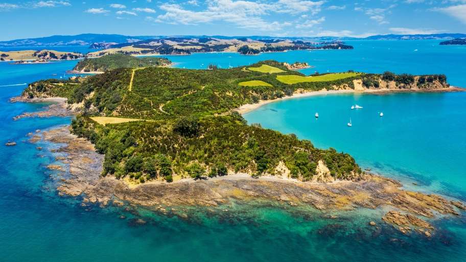 Rotoroa Island in New Zealand